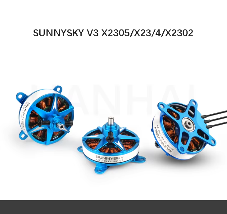 Sunnysky V3 X2305 1450KV Outrunner Brushless Motor For Multi-rotor Aircraft Multi-axis Disc F3P 3D FPV