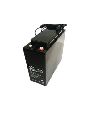 Safe 12 Volt Deep Cycle Battery For Solar / Charging Lead Acid Battery F11 Terminal