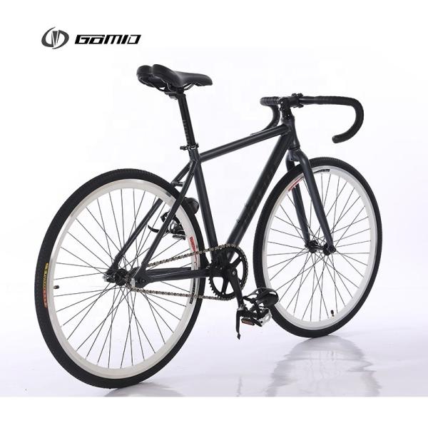 GOMID Custom Track Bicycle 700C 26 Single Speed Flip Flop Hub Gear Cycle with Gross Weight of 10KG and Aluminum Alloy Stem