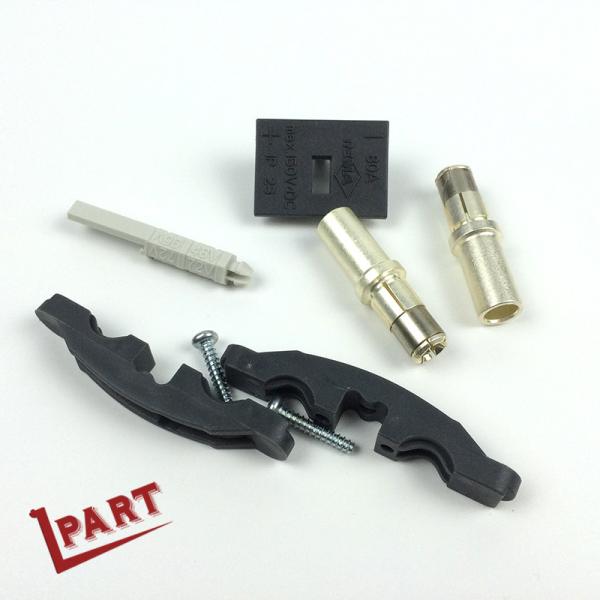 Electrical Forklift Battery Parts DIN Female Charger Connector 80A