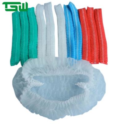Multi Color 21 Non Woven Disposable Bouffant Cap