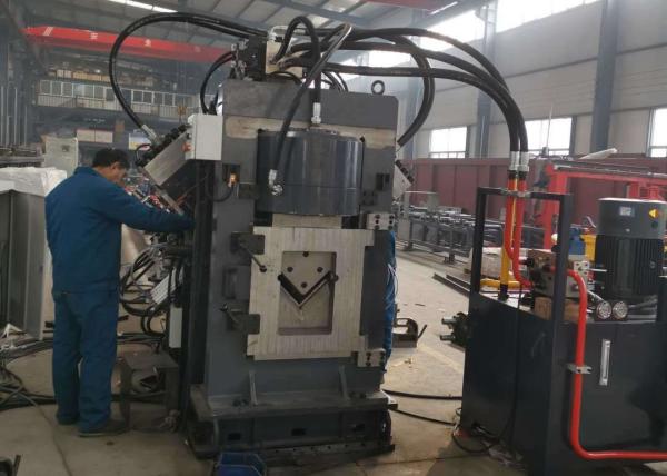 Ligne de poinçonnage, marquage et cisaillage CNC 630KN Force de marquage, 1000KN Force de coupe