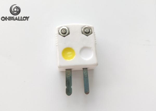 Homem Jack K para datilografar a conector de par termoelétrico 500℃ cerâmico a resposta rápida precisão alta
