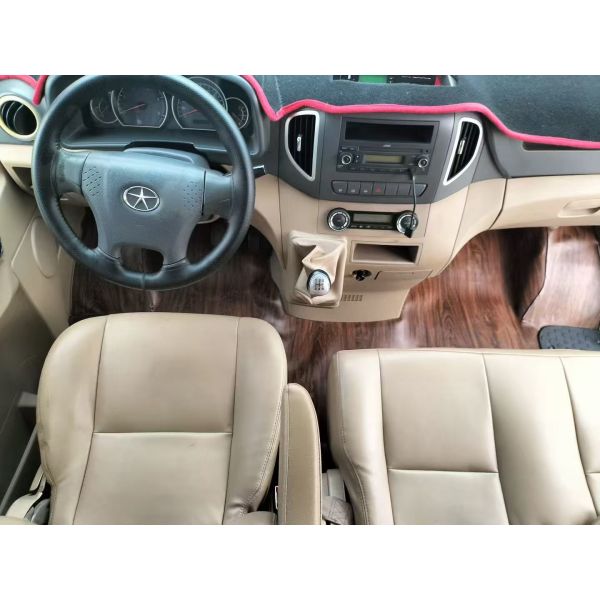 JAC Mini Bus Second Hand Xingrui Isuzu Engine 17 Seats leather Luxury Transport