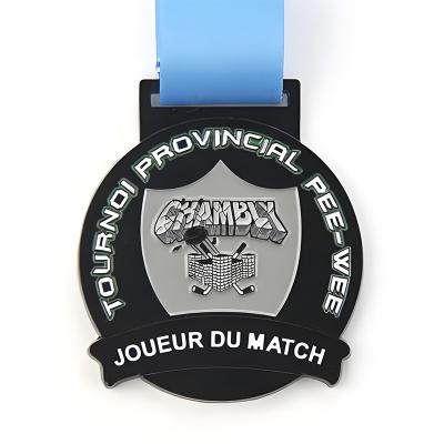 Custom Hockey Awards Medalha Universal para Eventos de Bola de Gelo