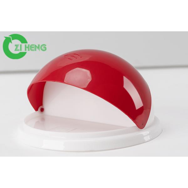 Oil Resistant Reusable Plastic Cups , 1000ml Smooth To Go Cups With Lids