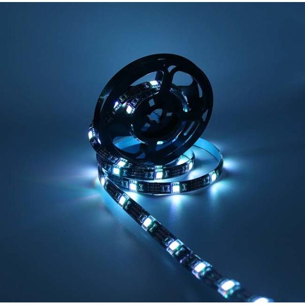 Ключей светов прокладки 24 СИД SMD5050 IP65 10mm набор прокладки RGB регулятора слипчивых удаленный