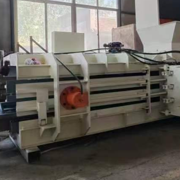 Horizontal Hydraulic Baler with 30tons Compression Touch Screen Operation and 20-30 MPa Hydraulic Pressure for Waste Management