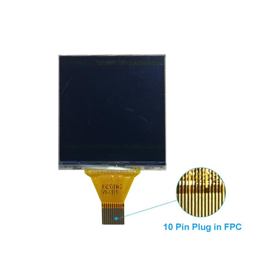 1.28 дюймовый AMOLED дисплейный модуль, разрешение 176x176, 10-прикольный SPI цветный OLED дисплей