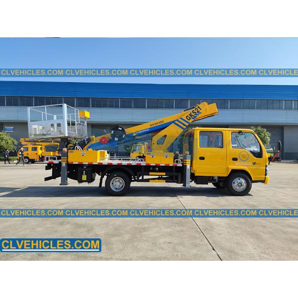 ISUZU 600P 130hp Telescopic Bucket Truck 21m Manlift 1200*600*1100