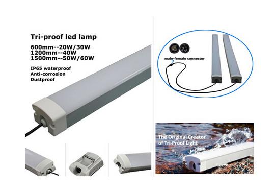 4 Ft T8 Led Emergency Fixture,Tri-proof Ip65 Led Lamp,Packing Lights