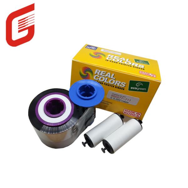 Zebra Compatible 9mm Width Ribbon for 5000 Prints 800077-711 ZXP Series 7 Printer