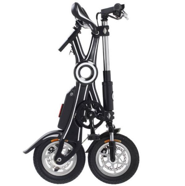 Light Weight Foldable Electric Bicycle with Seat , Electric Bike Kit Lithium Battery