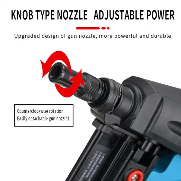 Cordless Toua Dccn40A Lithium Electric Drive Steel Battery Nail Gun for Construction