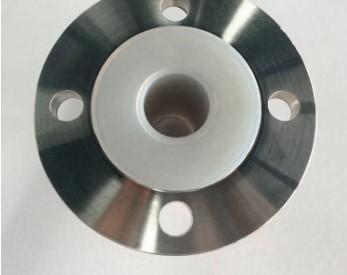 ANSI 150lb 3 Inch Male Camlock Fitting With Flange PTFE Lined
