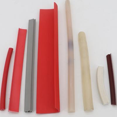 Dust Resistant Silicone Rubber Seal Elastic Pvc/Ps/Pe/Pp/Pet/Pc/Hdpe/Abs Profile