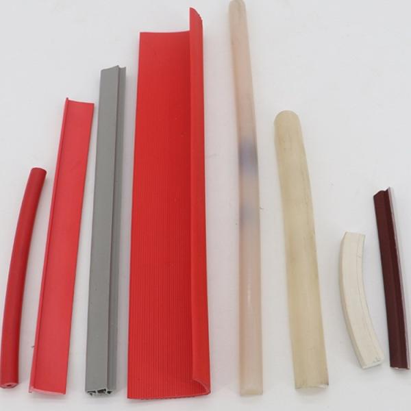 Dust Resistant Silicone Rubber Seal Elastic Pvc/Ps/Pe/Pp/Pet/Pc/Hdpe/Abs Profile
