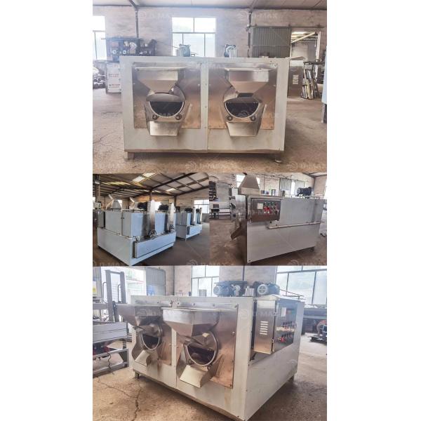 Advanced 380v/50hz/3phase Automatic Coffee Roaster Machine for Peanut Walnut Roasting