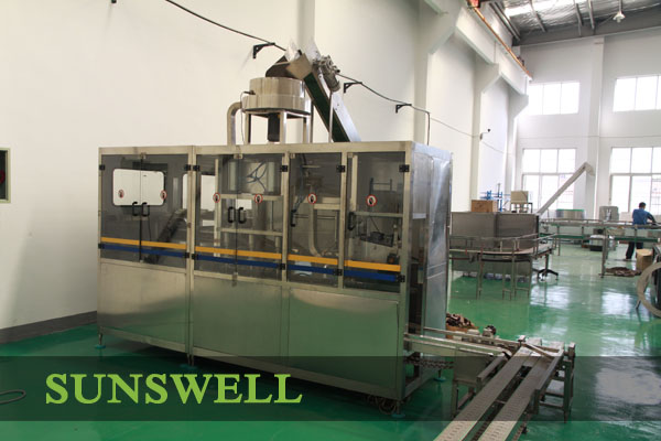 Нержавеющая сталь машина завалки воды 5 галлонов Полн-автоматическая для бутылки ЛЮБИМЧИКА