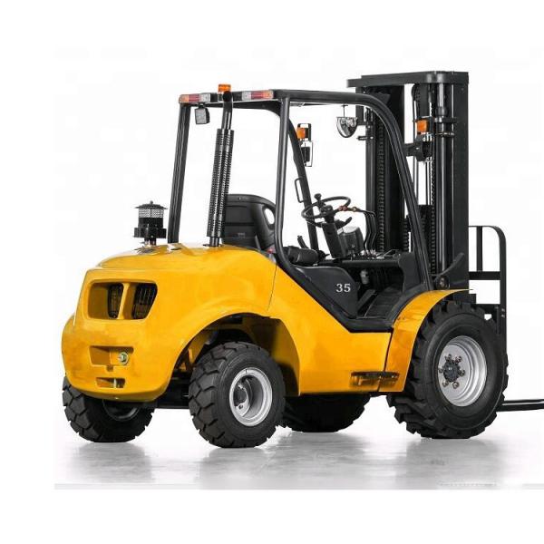 3.5ton 4X2 4WD elevador de terreno irregular / elevador de terreno irregular