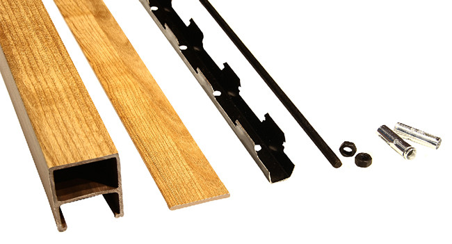 Загрязнение 25x50mm материала панелей потолка Woodgrain ECO деревянное не токсическое