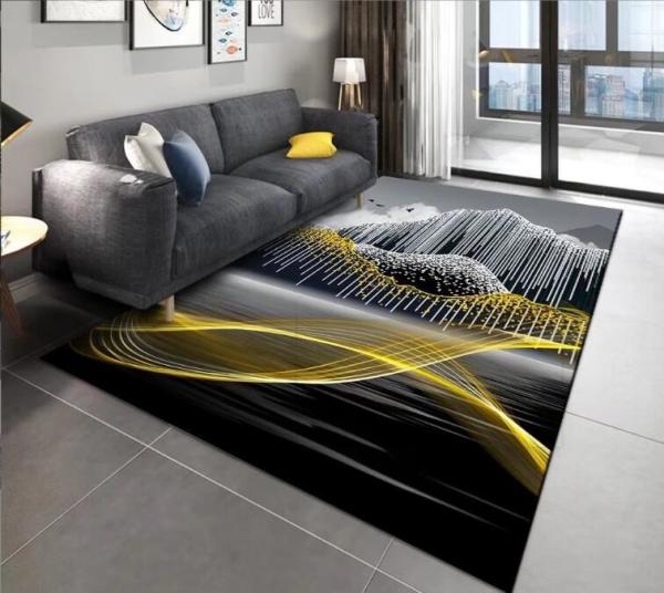 North European Living Room Floor Carpet Light Luxury Bedroom Carpet Sofa