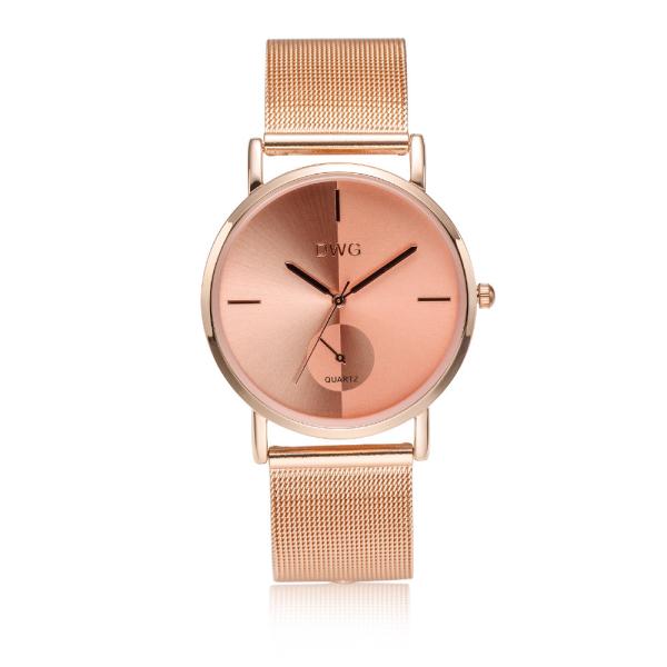 Ultra Thin 3ATM Waterproof Minimalist Rose Gold Watch Miyota Movement