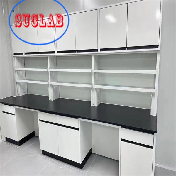 直角化学モジュラーラボベンチ サイズ調整可能な価格 L*1500/750 W *800/850mm H エポキシ樹脂シンク