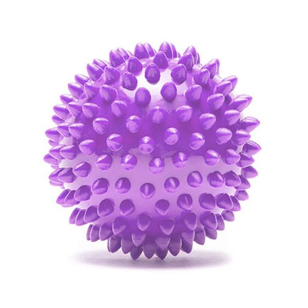 Spiky Massage Balls For Foot, Back, Muscles ，3 Soft To Firm Spiked Massager Roller Orb Set For Plantar Fasciitis