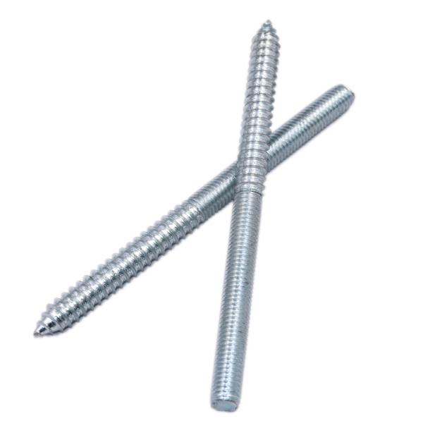 HDG M6 M8 M10 Hanger Bolts Double Threaded Self Tapping Wood Screw Double End Screws