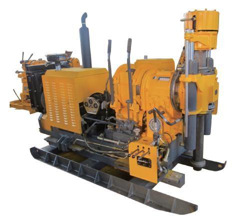 76mm Dia 600m Depth 35.3KW Geological Drilling Rig