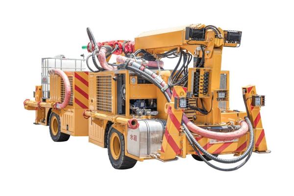 Máquina hidráulica robótica de cimento de cortar molhado Máquina de cimento de cortar 20m3/h