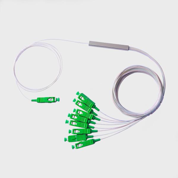 20/80 50/50 5/95 de divisor da fibra ótica de 1X2 0.9MM FBT