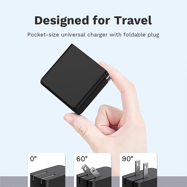 65w Mini PD Power Adapter Charger OTP Protection Custom