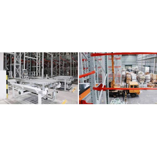 Four-Way Shuttle Pallet ASRS Cold Storage Warehouse Automatic Storage and Retrieval System Pallet Runner Racking