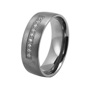 Pure Tantalum Wedding Band Beveled Edges Gold Black Silver Simple Wedding Bands