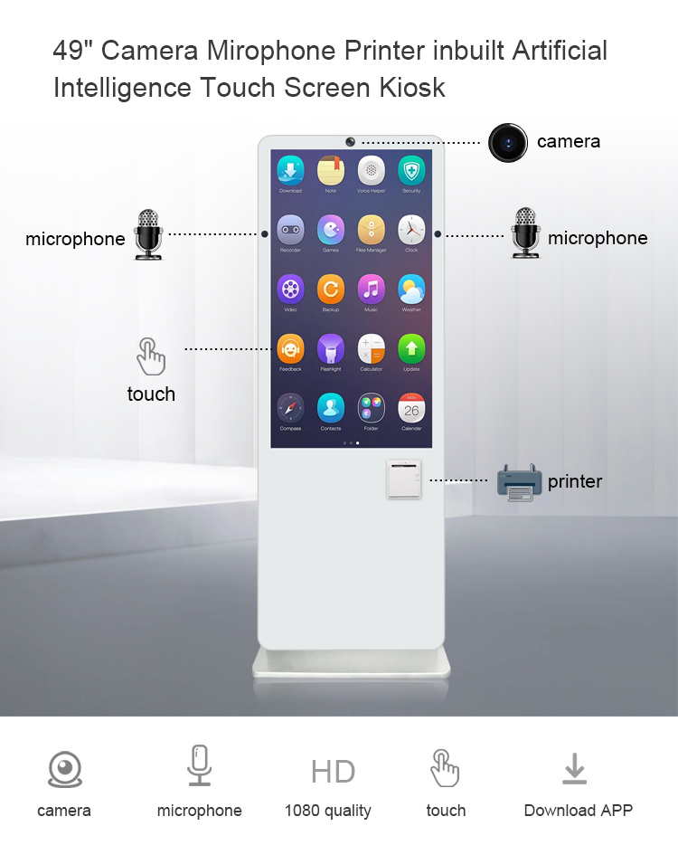 Вертикальный пол ТФТ 360кд/М2 стоя Синьяге цифров
