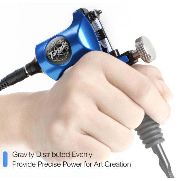 8W Motor Tornado Electric Rotary Tattoo Gun Machine DC 5.5 Jack Contection