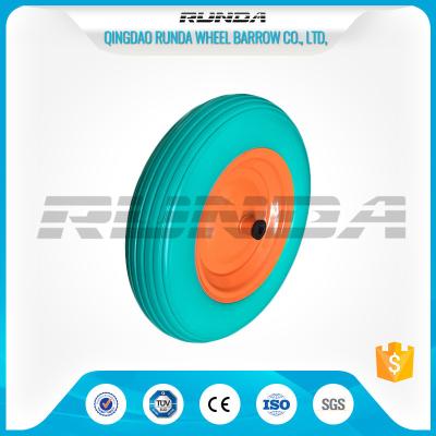 Enviromental Materials PU Foam Wheel , TUV Polyurethane Wheels With Bearings 