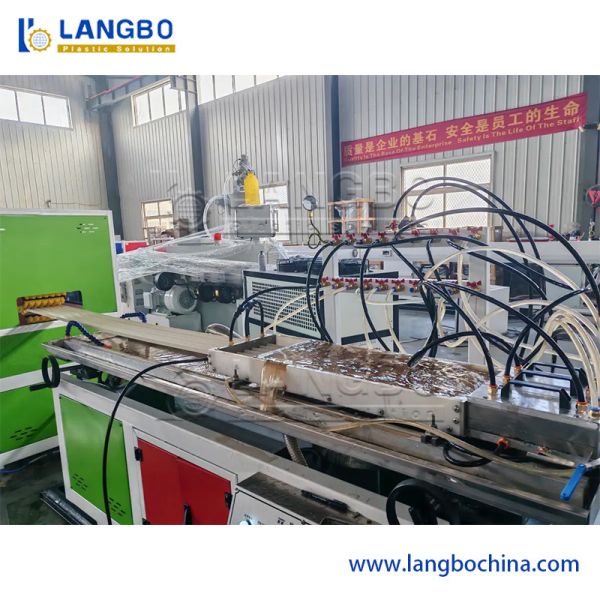 PVC Skirting Board Extrusion Line decoration PVC profile machine