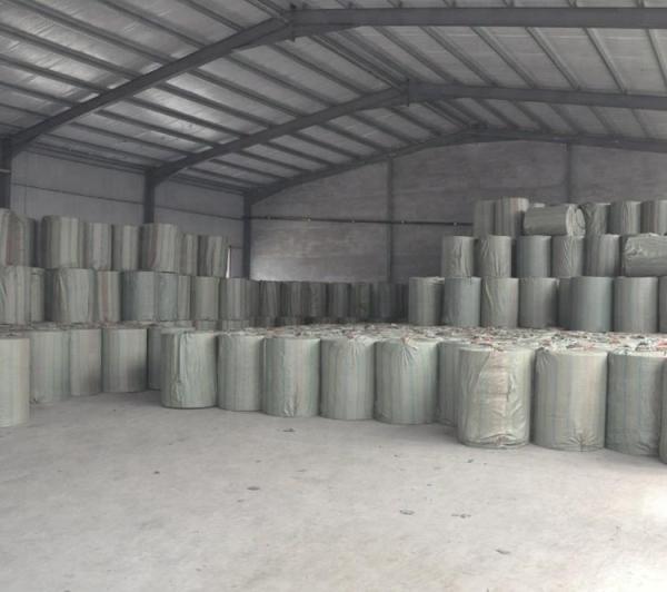 Spunbond Hang Slurry Technology 150gm Poliéster não tecido