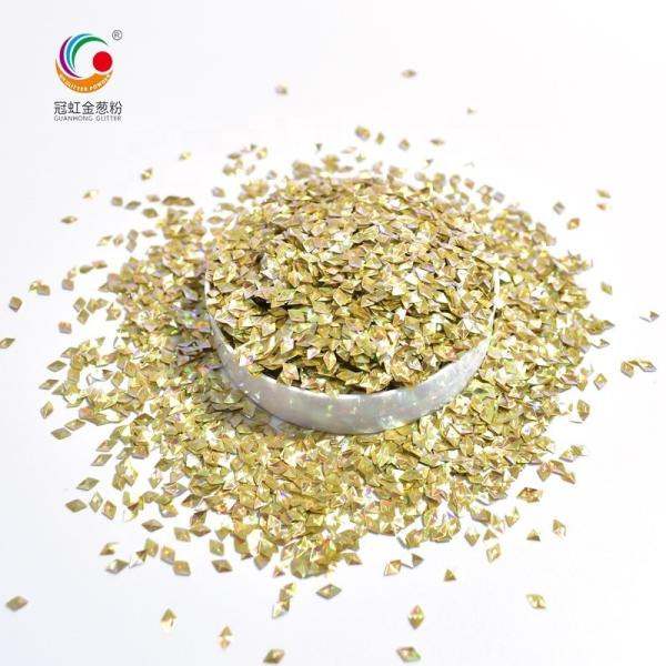 Craft Style PET Bulk Polyester Glitter featuring Chunky Diamond Glitter