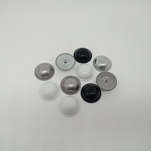 32mm Galvanized Steel Insulation Dome Cap Washers With CD Pins and Insulation Hangers