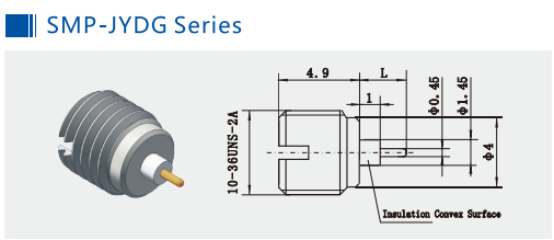 Stainless Steel SMP RF Connector Male Bulkhead Full Detent Limited Detent Smooth Bore 18GHz 50 Ohm