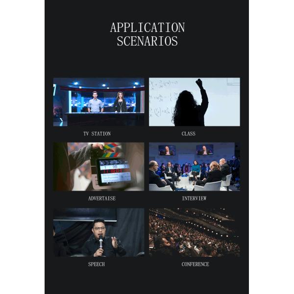 17 polegadas Super Sala de Conferências Teleprompter Discurso de Reunião Prompter de Molde Privado embutido