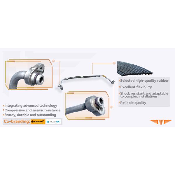 7E0816721B For 15-19 Car AC Pipe Fits  Volkswagen Transporter T6 T7 2.0L