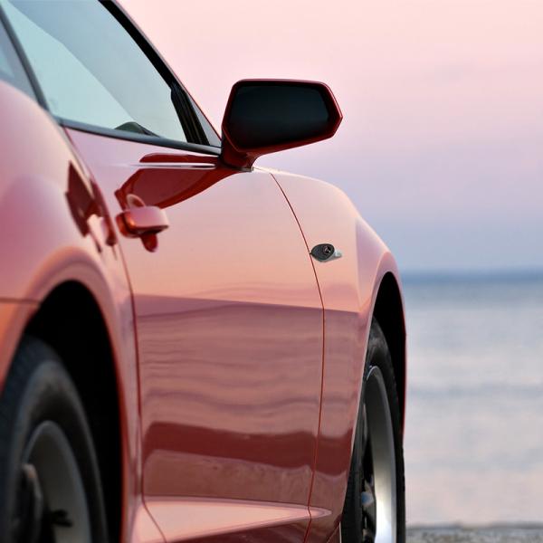 Rétroviseur de voiture universel imperméable à l'eau avec caméra de point mort 12V-24V