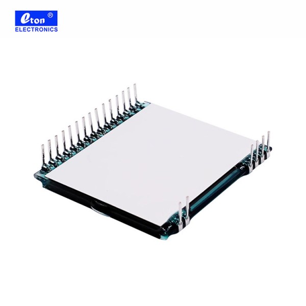 Custom Transparent 7 Segment Monochrome LCD Display Module for Hygrothermograph Monitor