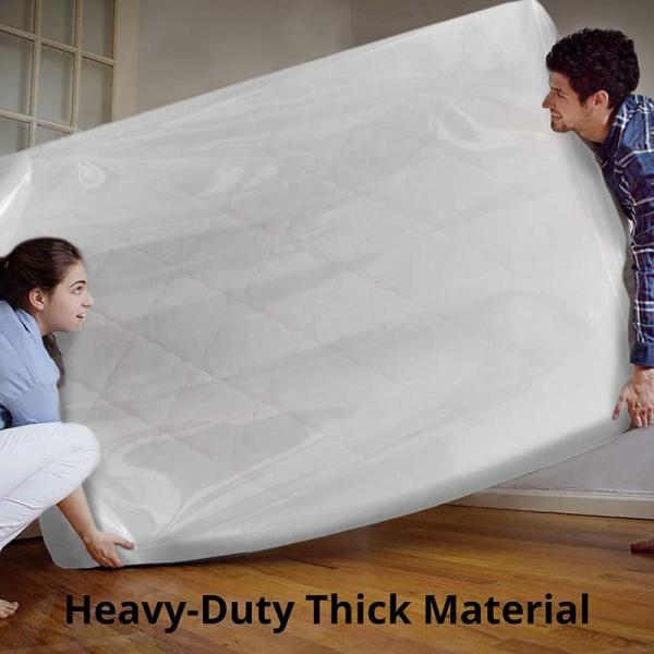 King Size Mattress Storage Bag Polythene Plastic Zipper Bag Waterproof