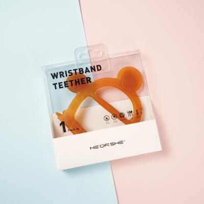 Colorful Non Toxic HEORSHE Wristband Teether